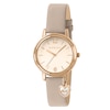 Thumbnail Image 1 of Radley Women's Rose Gold Dial Heart Charm Porcini Leather Strap Watch