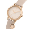 Thumbnail Image 2 of Radley Women's Rose Gold Dial Heart Charm Porcini Leather Strap Watch