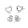 Thumbnail Image 3 of Radley Stone Set Pink Mother Of Pearl Dial Bracelet Watch & Twinpack Stone Set Heart Earrings Set