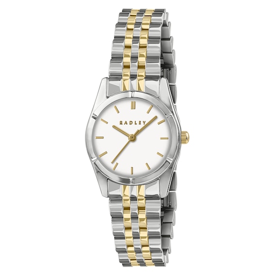 Radley Women's Silver Dial & Full Number Two Tone Bracelet Watch