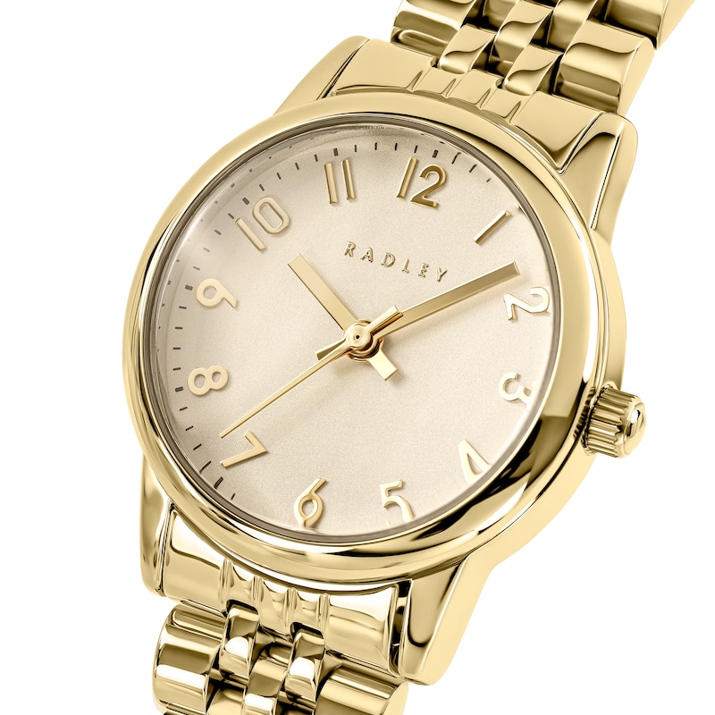 Main Image 2 of Radley Women's Champagne Dial Full Number Gold Tone Bracelet Watch