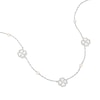 Thumbnail Image 2 of Radley Silver Plated Mother Of Pearl Heart Flower Friendship Necklace