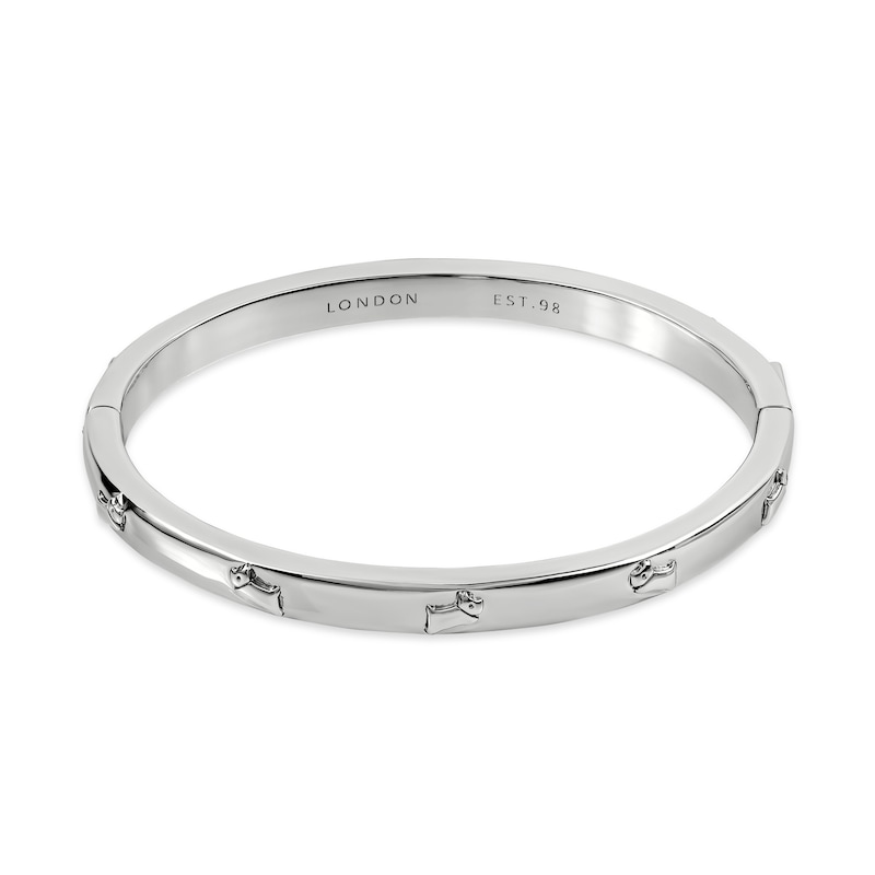 Main Image 1 of Radley Sterling Silver Plated Jumping Dog Bangle