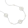 Thumbnail Image 2 of Radley Silver Plated Mother Of Pearl Heart Flower Friendship Bracelet