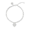 Thumbnail Image 1 of Radley Sterling Silver Plated Heart Charm Bracelet