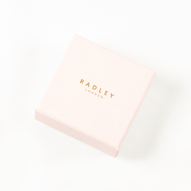 Main Image 3 of Radley Silver Plated Mother Of Pearl Heart Flower Twinpack Stud Earrings