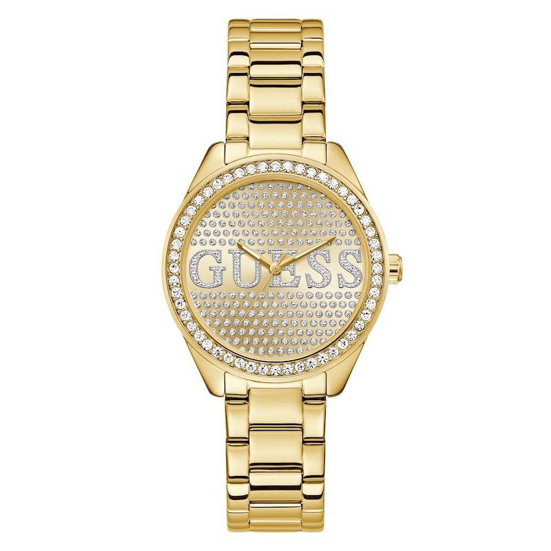 Main Image 1 of Guess Sloane Women's Silver-Tone Dial & Stainless Steel Bracelet Watch