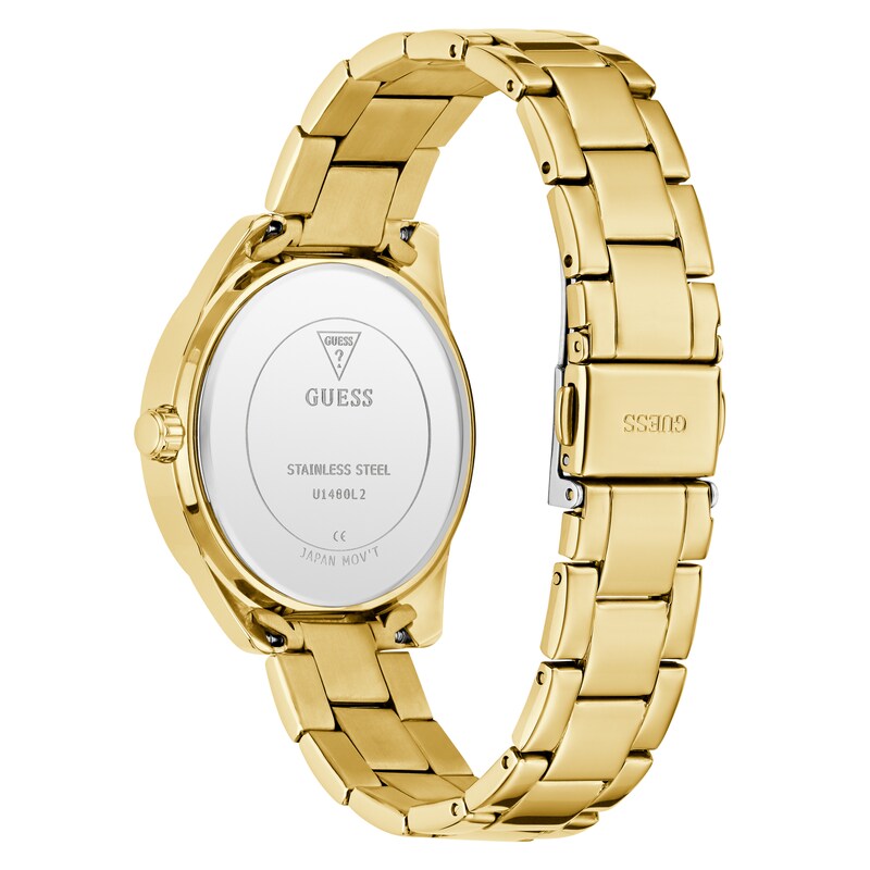 Main Image 3 of Guess Sloane Women's Silver-Tone Dial & Stainless Steel Bracelet Watch