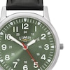 Thumbnail Image 2 of Limit Men's Green Sunray Dial Black PU Strap Watch