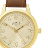 Thumbnail Image 2 of Limit Women's Champagne Dial Brown Croc Grain PU Strap Watch