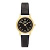 Thumbnail Image 1 of Limit Women's Black Dial & Black Croc Grain PU Strap Watch