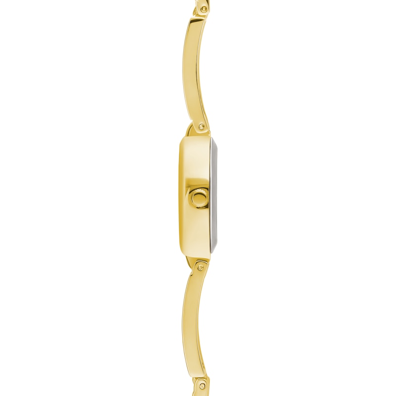 Main Image 3 of Limit Women's Cream Dial Gold Tone Cutout Bracelet Watch & Matching Gold Tone Cutout Bracelet Set