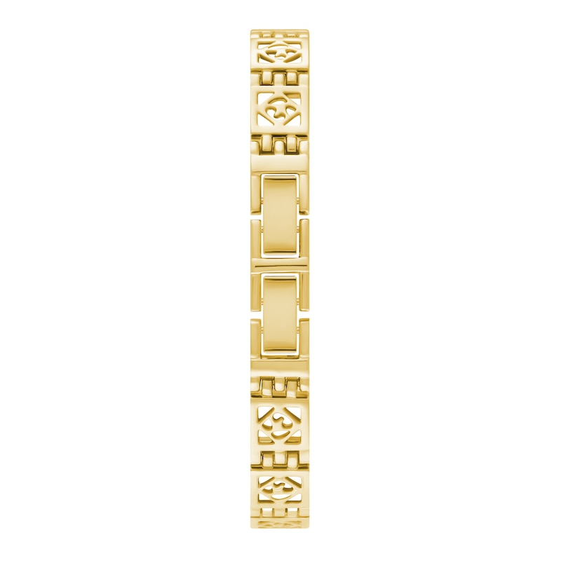Main Image 5 of Limit Women's Cream Dial Gold Tone Cutout Bracelet Watch & Matching Gold Tone Cutout Bracelet Set
