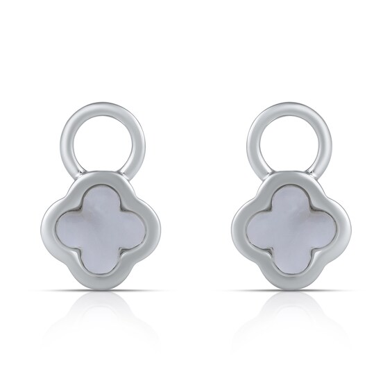 HS Edit LOVE and LOCKS Sterling Silver and Mother Of Pearl C