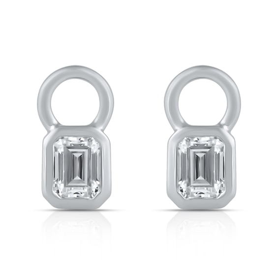 HS Edit LOVE and LOCKS Sterling Silver and Cubic Zirconia Em