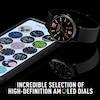 Thumbnail Image 4 of Reflex Active Series 31 AMOLED Display Black Silicone Strap Smartwatch