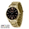 Thumbnail Image 1 of Reflex Active Series 31 AMOLED Gold Stainless Steel Bracelet Smartwatch
