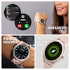 Thumbnail Image 3 of Reflex Active Spectra AMOLED Display Pink Silicone Strap Smartwatch