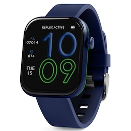 Reflex Active Spectra AMOLED Display Navy Silicone Strap Smartwatch