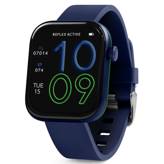 Reflex Active Spectra AMOLED Display Navy Silicone Strap Sma