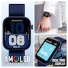 Thumbnail Image 3 of Reflex Active Spectra AMOLED Display Navy Silicone Strap Smartwatch