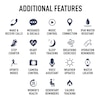 Thumbnail Image 6 of Reflex Active Spectra AMOLED Display Navy Silicone Strap Smartwatch
