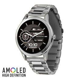 Reflex Active Series 31 AMOLED Display Stainless Steel Bracelet Smartwatch