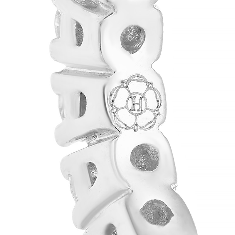 Main Image 3 of Harriet Sterling Silver 0.50ct Lab-Grown Diamond Hoop Earrings