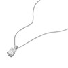 Thumbnail Image 2 of Harriet 9ct White Gold 0.50ct Lab-Grown Diamond Baguette Pendant Necklace