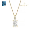 Thumbnail Image 1 of Harriet 9ct Yellow Gold 0.50ct Lab-Grown Diamond Emerald Cut Pendant Necklace