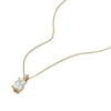 Thumbnail Image 2 of Harriet 9ct Yellow Gold 0.50ct Lab-Grown Diamond Emerald Cut Pendant Necklace