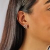 Thumbnail Image 4 of Harriet Sterling Silver 0.50ct Lab-Grown Diamond Heart Stud Earrings