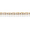 Thumbnail Image 2 of Harriet Sterling Silver & 18ct Yellow Gold Plated Vermeil 3ct Lab-Grown Diamond Line Bracelet