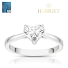 Thumbnail Image 1 of Harriet Platinum Heart Solitaire 1ct Lab Grown Diamond Ring