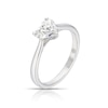 Thumbnail Image 2 of Harriet Platinum Heart Solitaire 1ct Lab Grown Diamond Ring