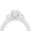 Thumbnail Image 4 of Harriet Platinum Oval Trilogy 1.25ct Lab Grown Diamond Ring