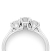 Thumbnail Image 4 of Harriet Platinum Round Trilogy 1ct Lab Grown Diamond Ring