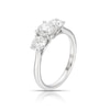 Thumbnail Image 2 of Harriet Platinum Round Trilogy 1.50ct Lab Grown Diamond Ring