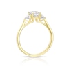Thumbnail Image 3 of Harriet 14ct Yellow Gold Radiant Trilogy 1.25ct Lab Grown Diamond Ring
