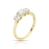 Thumbnail Image 2 of Harriet 14ct Yellow Gold Round Trilogy 1ct Lab Grown Diamond Ring