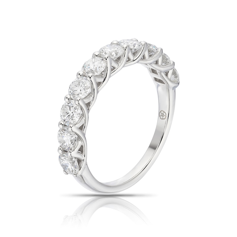 Main Image 2 of Harriet 14ct White Gold Eternity 1.50ct Lab Grown Diamond Ring