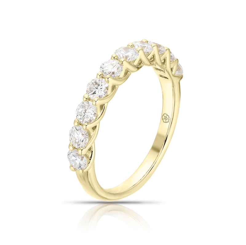 Main Image 2 of Harriet 14ct Yellow Gold Eternity 1ct Lab Grown Diamond Ring