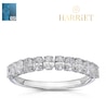 Thumbnail Image 1 of Harriet 14ct White Gold Oval Eternity 0.75ct Lab Grown Diamond Ring