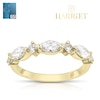 Thumbnail Image 1 of Harriet 14ct Yellow Gold Marquise & Round Cut Eternity 0.75ct Lab Grown Diamond Ring