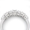 Thumbnail Image 4 of Harriet 14ct White Gold Oval & Radiant Cut Eternity 1.30ct Lab Grown Diamond Ring