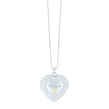 Thumbnail Image 0 of Silver & 9ct Yellow Gold 18 Inch Crystal Mum Locket