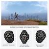 Thumbnail Image 4 of Garmin Instinct Crossover AMOLED Tactical Edition Black Dial & Silicone Strap Watch