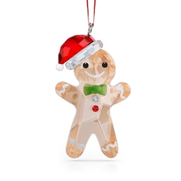Swarovski Holiday Cheers Gingerbread Man Ornament