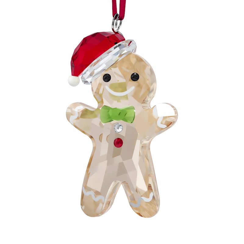 Main Image 3 of Swarovski Holiday Cheers Gingerbread Man Ornament