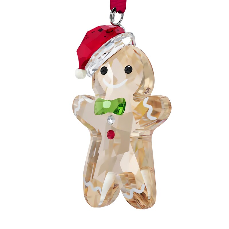 Main Image 4 of Swarovski Holiday Cheers Gingerbread Man Ornament